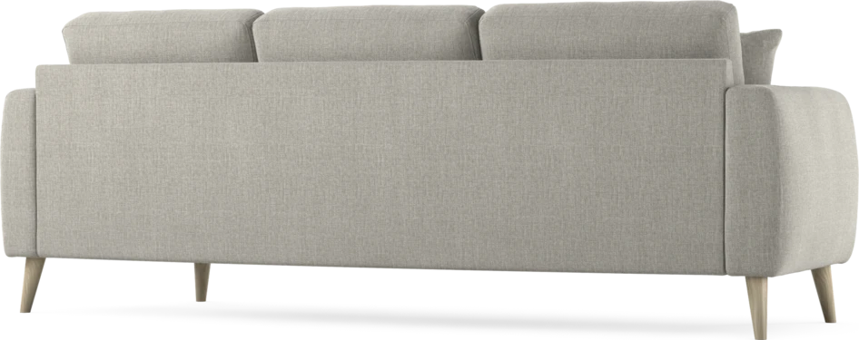 Eden - 3-sits soffa svängd - Grå