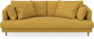 Harper - 3-sits soffa, hel dyna - Gul