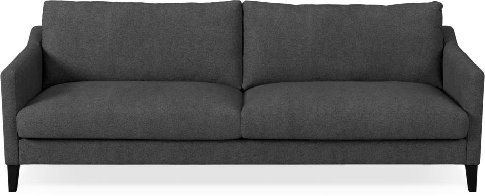 Winston - 4-sits soffa - Svart