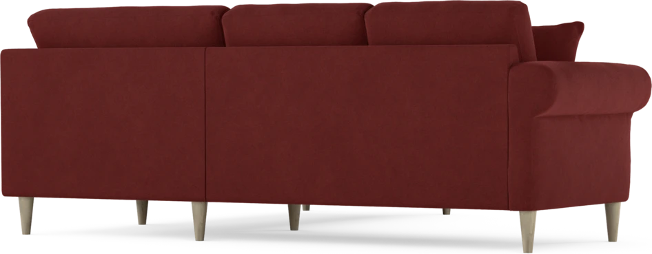 Eden - Hörnsoffa, 2+2-sits - Röd