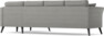 Eden - 3-sits soffa med schäslong - Grå