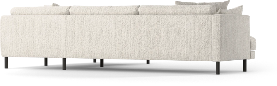 Harper - 3-sits soffa med divan höger - Grå