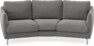 Madison - 3-sits soffa svängd, 70 cm - Grå