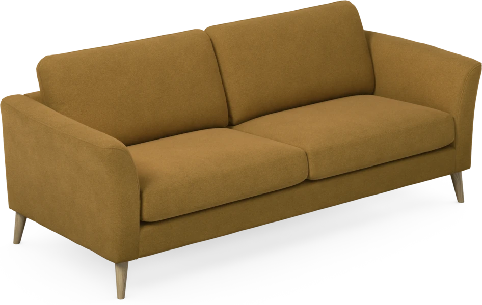 Bridge - 3-sits soffa - Gul