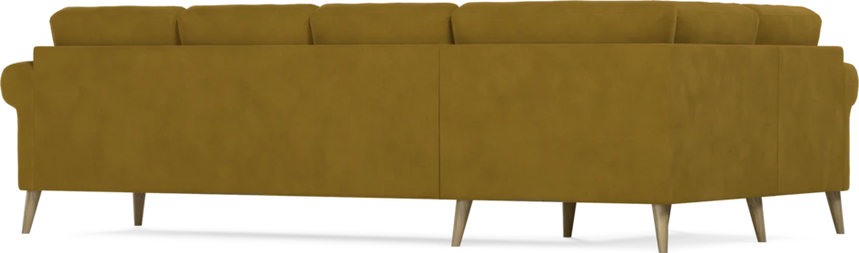 Eden - Hörnsoffa, 1+3-sits - Gul