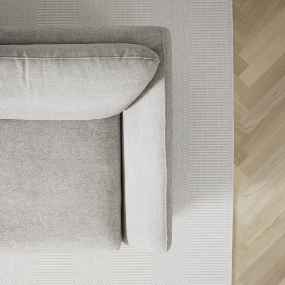 Madison Lux - Hörnsoffa 2+3-sits, hörn 1 - Grå