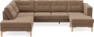 Rio - 3-sits soffa med divan vänster och schäslong höger - Beige
