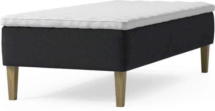 Delux Sense, Ramsäng, enkelsäng med bäddmadrass och sängben