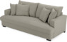 Mila - 3-sits soffa, hel dyna - Grå