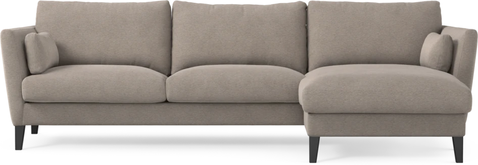 Winston - 3-sits soffa med schäslong, vändbar - Beige