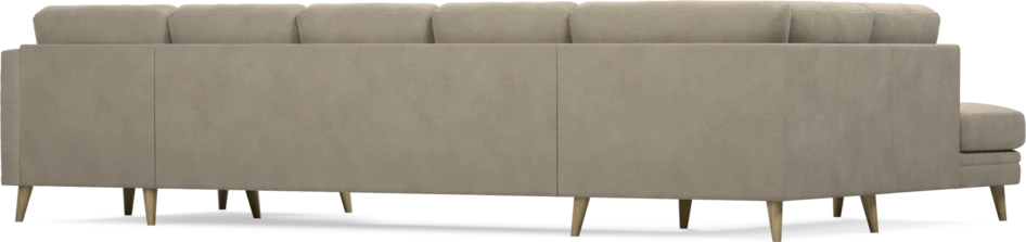 Eden - 3-sits soffa med divan vänster och schäslong höger - Beige