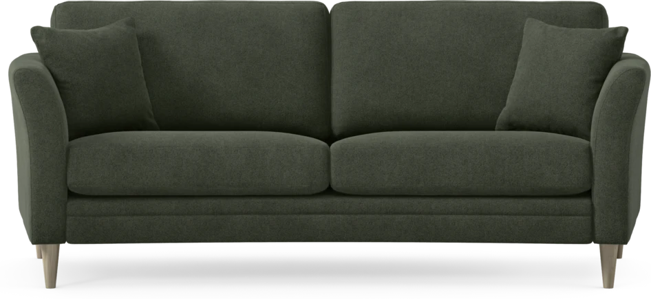 Eden - 2,5-sits soffa svängd - Grön