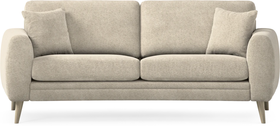 Eden - 2,5-sits soffa svängd - Beige