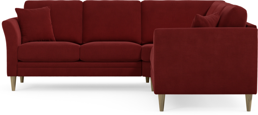 Eden - Hörnsoffa, 2+2-sits - Röd