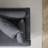 Harper - 3-sits soffa med divan vänster - Blå