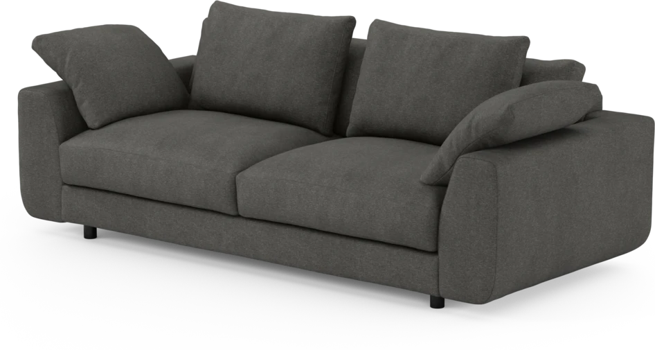 Amie - 3-sits soffa - Grå