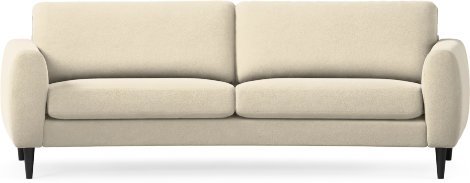 Bridge - 3-sits soffa svängd - Beige