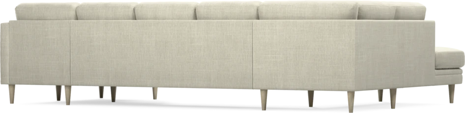 Eden - 3-sits soffa med divan vänster och schäslong höger - Beige