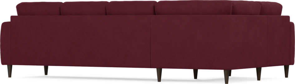 Eden - Hörnsoffa, 1+3-sits - Röd