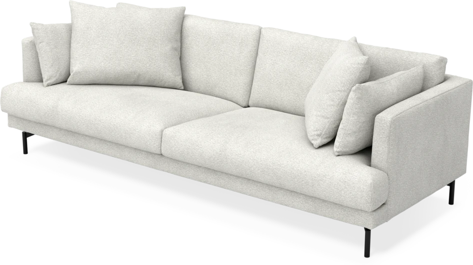 Harper - 4-sits soffa - Vit