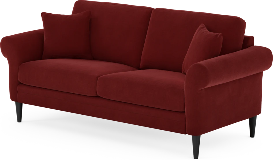 Eden - 2,5-sits soffa - Röd