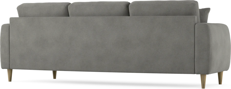 Eden - 3-sits soffa svängd - Grå