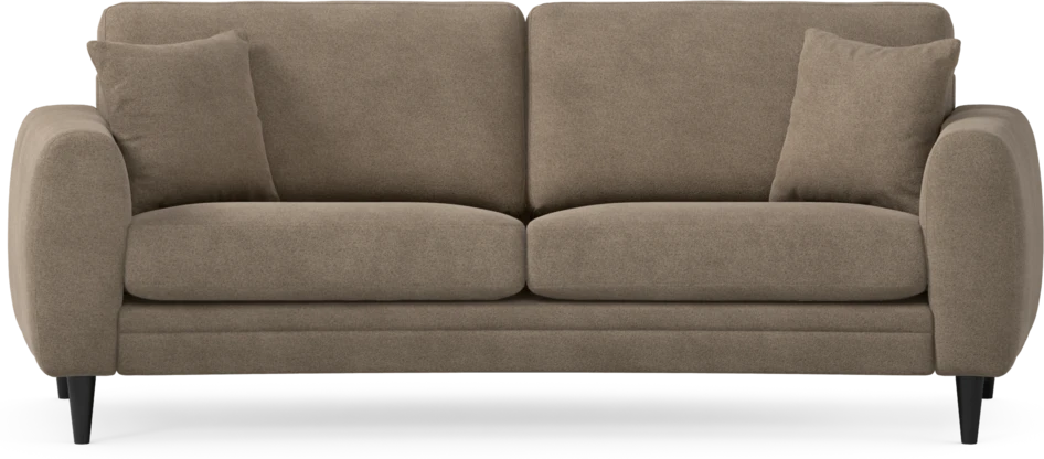 Eden - 2,5-sits soffa svängd - Brun