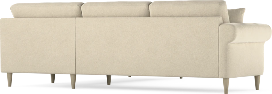 Eden - Hörnsoffa, 2,5+2,5-sits - Beige