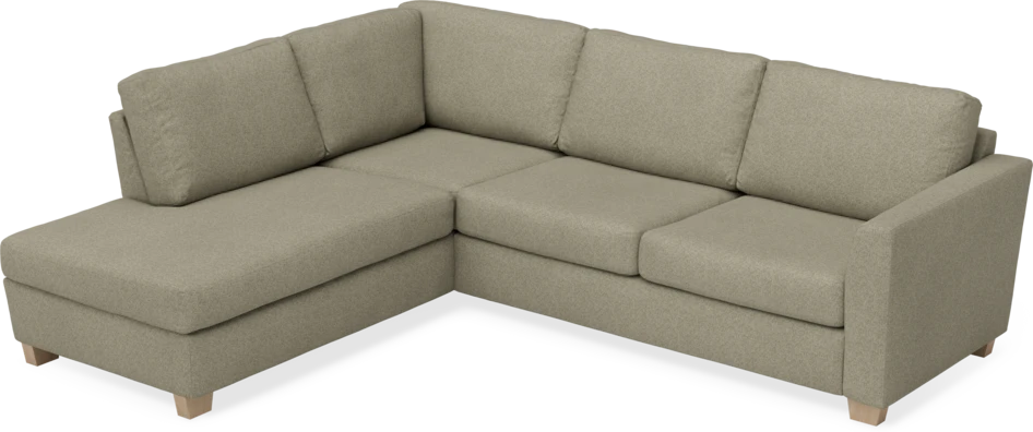 Friday - 2,5-sits soffa med divan vänster - Beige