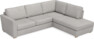 Friday - 2,5-sits soffa med divan höger - Vit