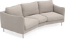 Madison - 3-sits soffa svängd, 70 cm - Beige
