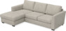 Friday - 3-sits soffa med schäslong vänster - Beige