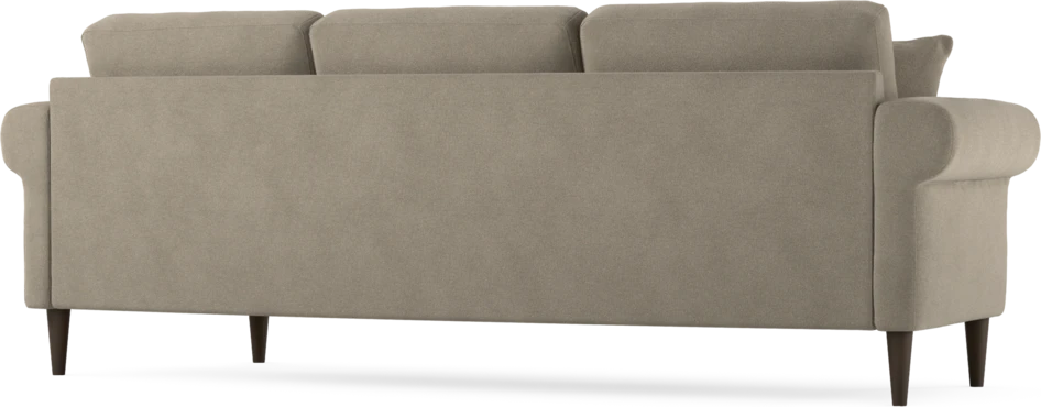 Eden - 3-sits soffa svängd - Beige