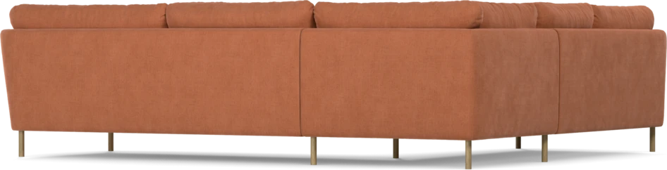Madison Lux - Hörnsoffa 2+3-sits, hörn 1 - Orange