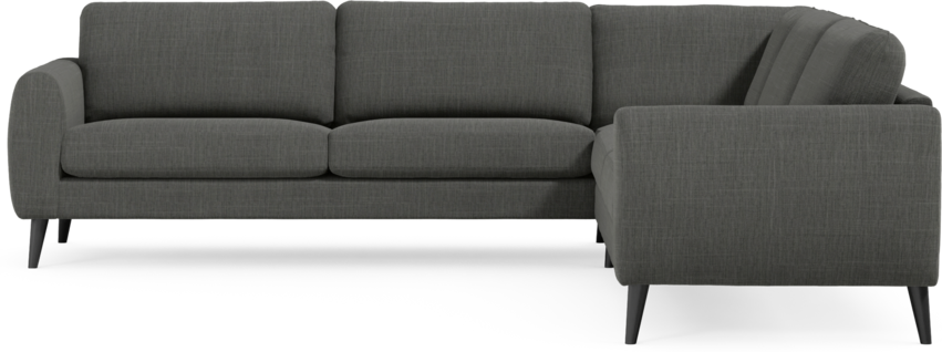 Bridge - Hörnsoffa, 3+3-sits - Grå