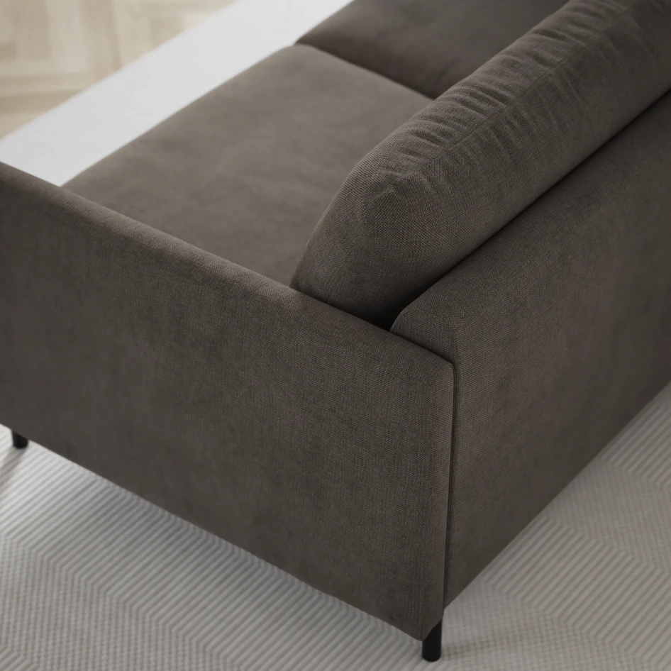 Madison Lux - Hörnsoffa 2+3-sits, hörn 1 - Brun