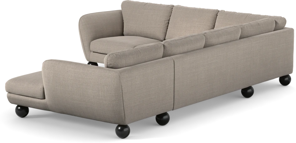 Madison - Hörnsoffa med schäslong höger - Beige