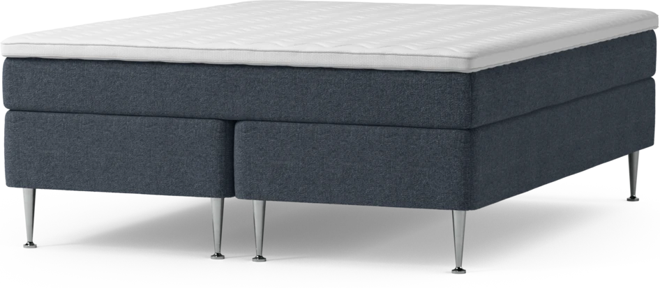 Asperö Comfort - Kontinentalsäng, dubbelsäng med bäddmadrass Comfort och sängben
