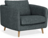 Madison Lux - Fåtölj, 70 cm - Grå