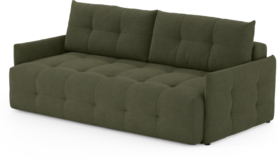 Bella - Bäddsoffa 3-sits - Grön