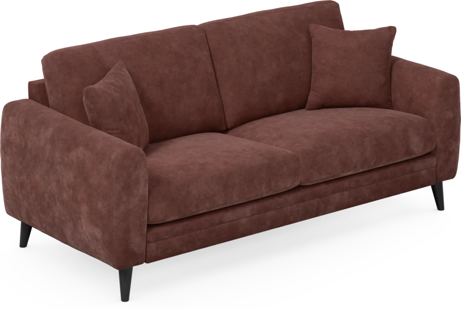 Eden - 2,5-sits soffa - Röd