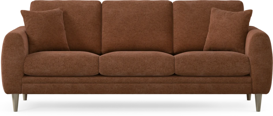 Eden - 3-sits soffa - Orange