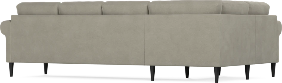 Eden - Hörnsoffa, 1+3-sits - Brun