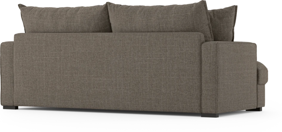 Mila - 3-sits soffa - Brun