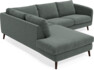 Madison - 2-sits soffa med divan vänster - Grå