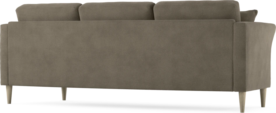 Eden - 3-sits soffa svängd - Beige