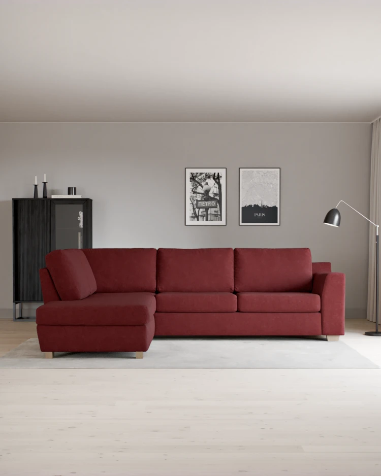 Friday - 2,5-sits soffa med divan vänster - inspiration