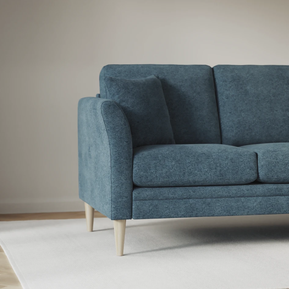 Eden - 3-sits soffa - Blå