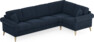 Eden - Hörnsoffa, 3+1-sits - Blå
