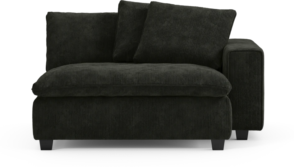 Bellora - Schäslong XL med armstöd höger - Grå